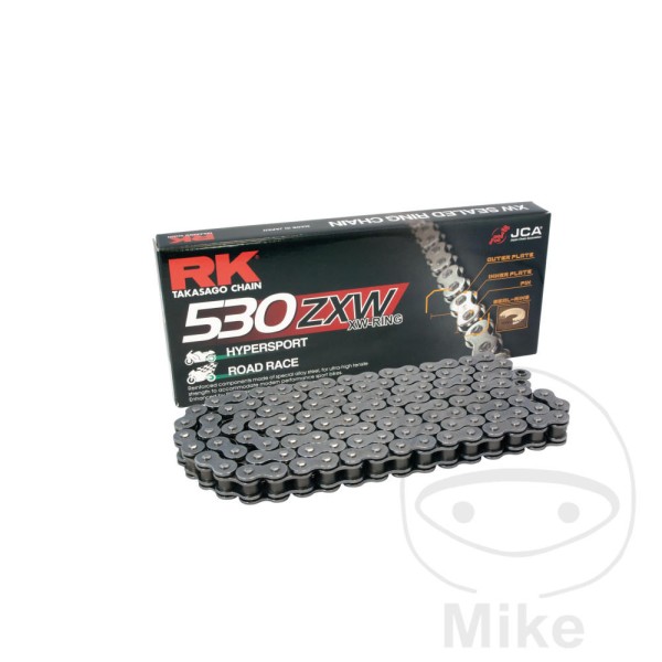 RK Takasago Motorcycle Chain 530ZXW Plain 160 Links